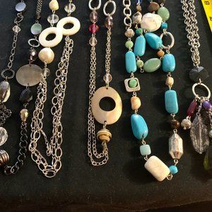 Lia Sophia Necklaces Lot B : 5 Necklaces